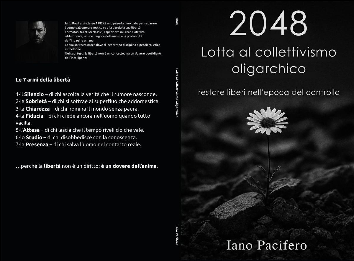 2048 Lotta al collettivismo oligarchico — Copertina completa italiana